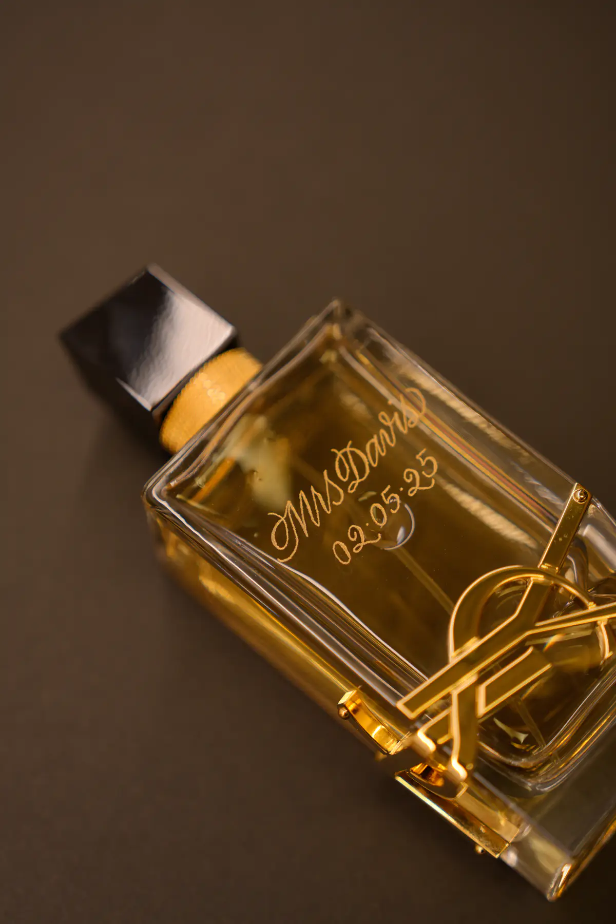 YSL Perfume wedding Engraving