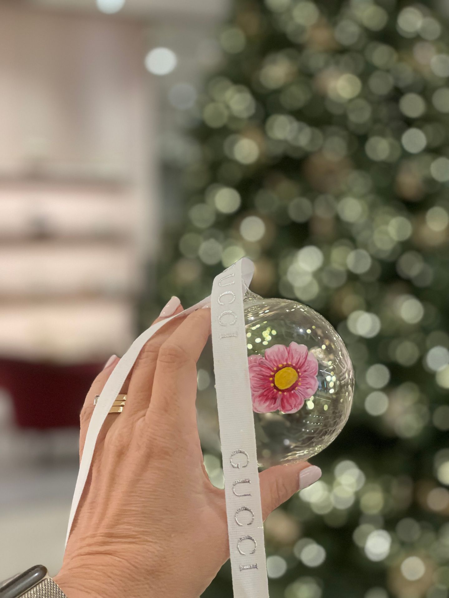Gucci Glass Bauble painting Pacific Fair Boutique