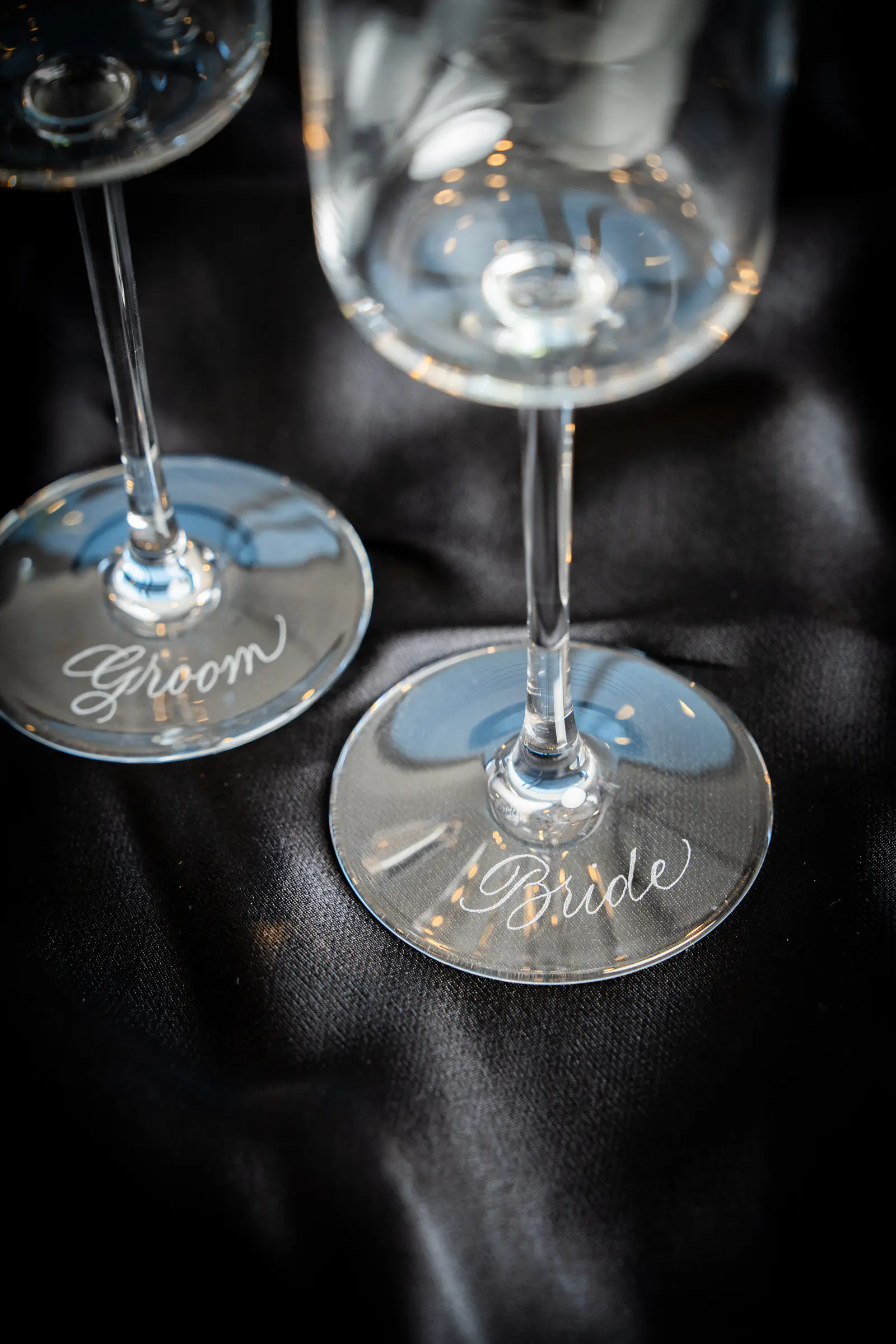 Champagne Glass engraving 3