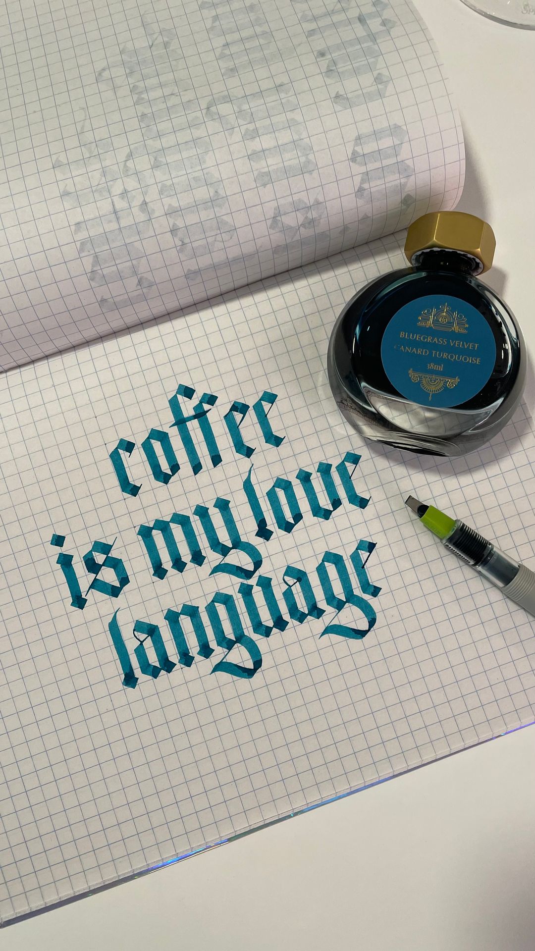 In Studio Custom Calligraphy Personalisation