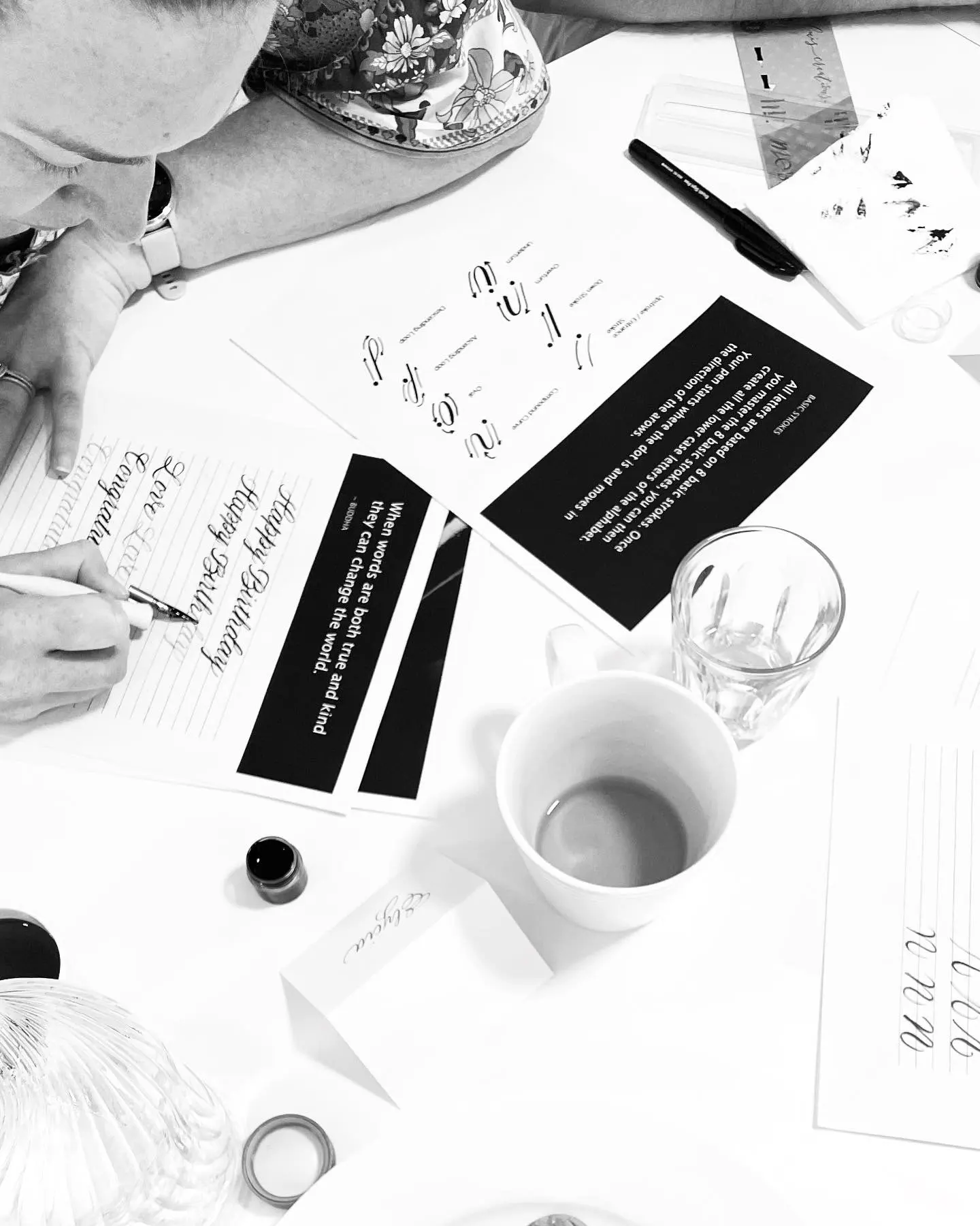 Modern Calligraphy workshop 2