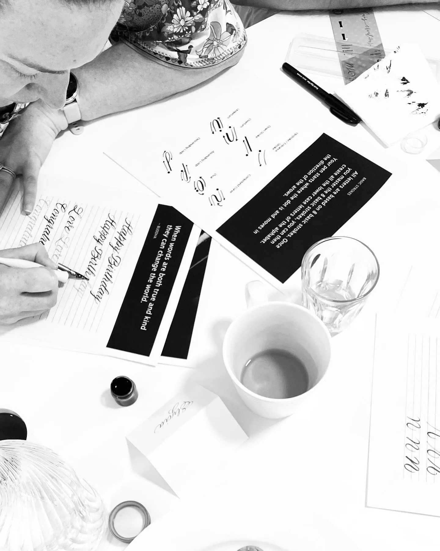 Modern Calligraphy workshop 2