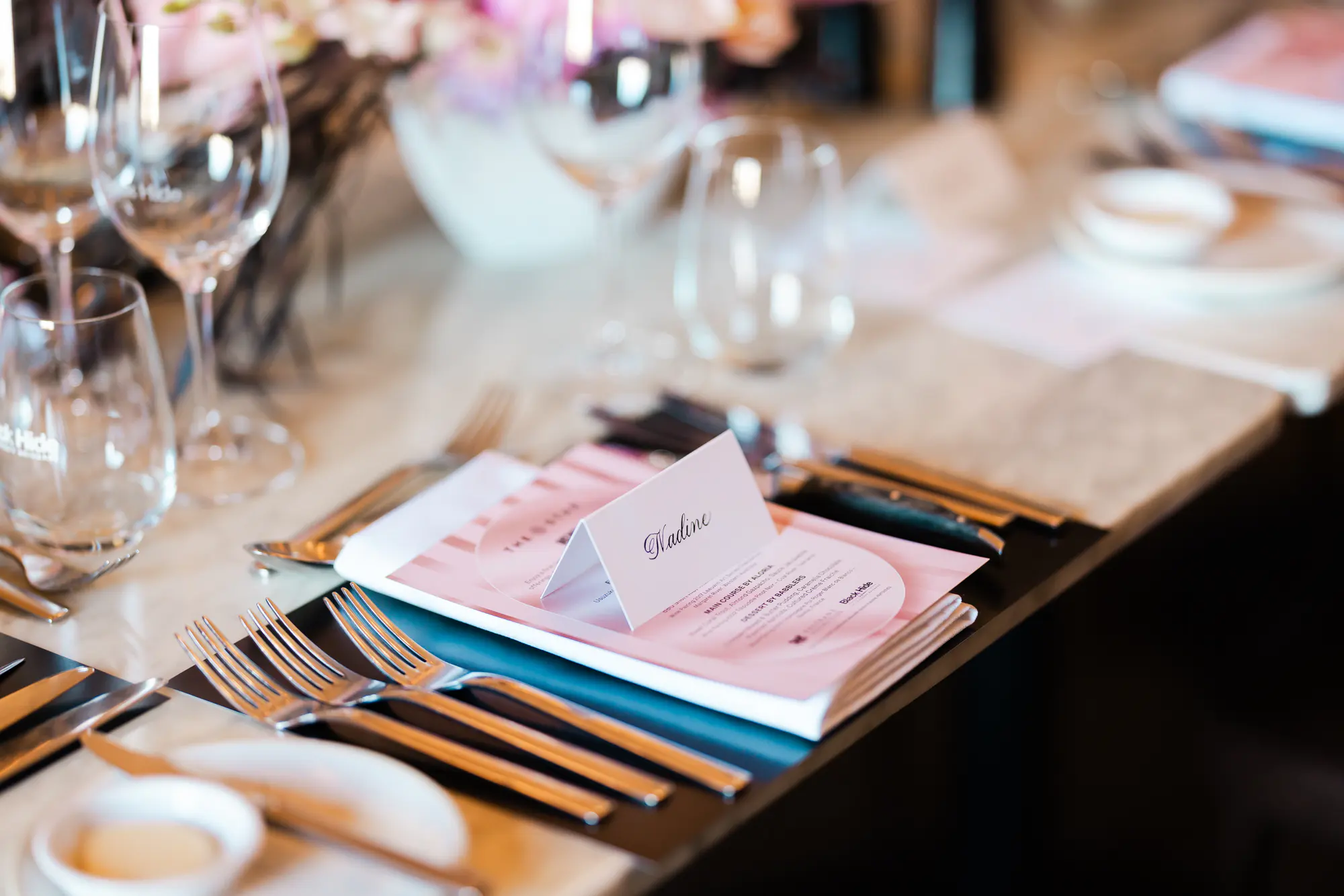 Place cards for The Star Magic Millions