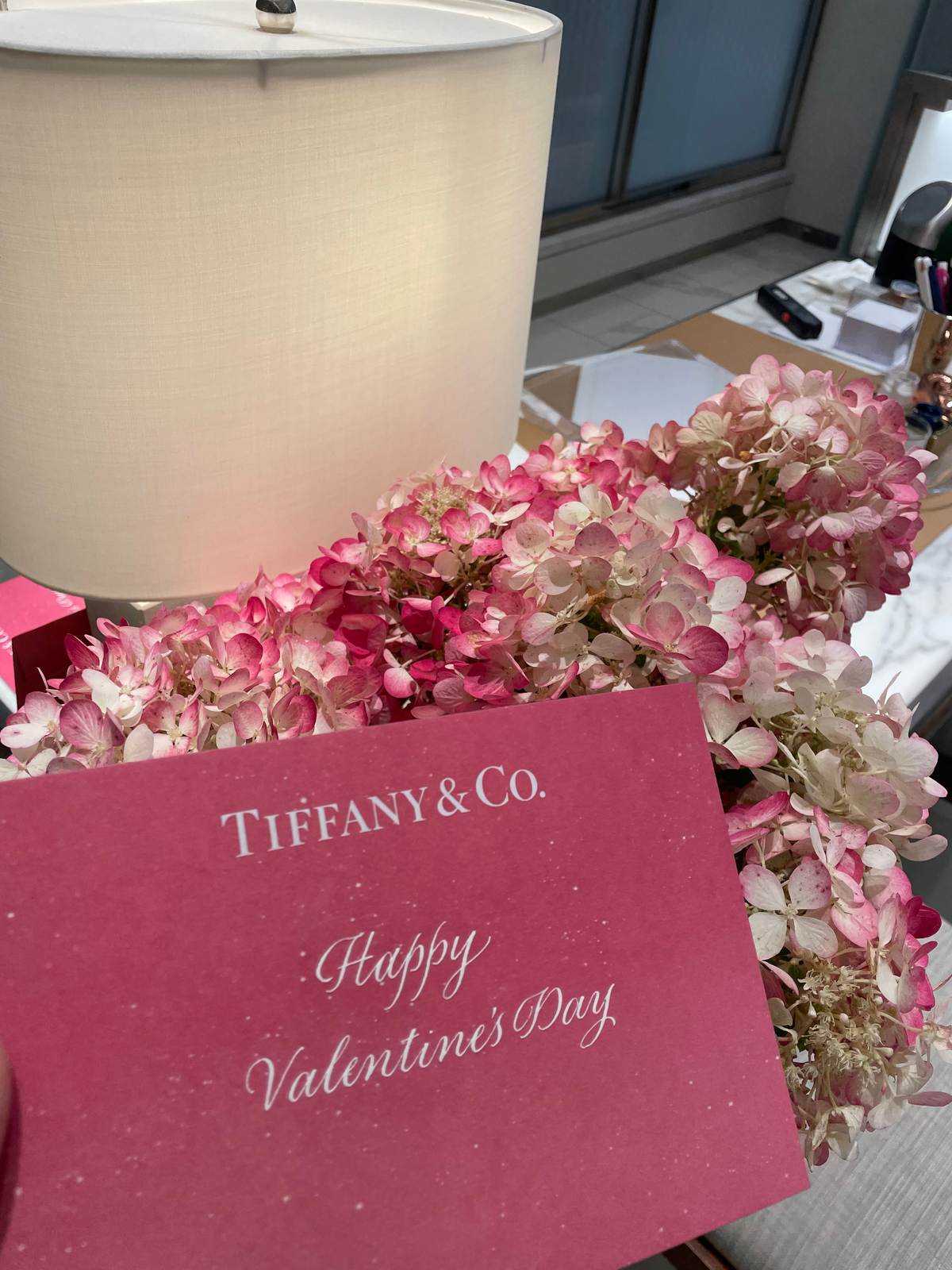 Tiffany & Co Pacific Fair Valentine's Day calligraphy