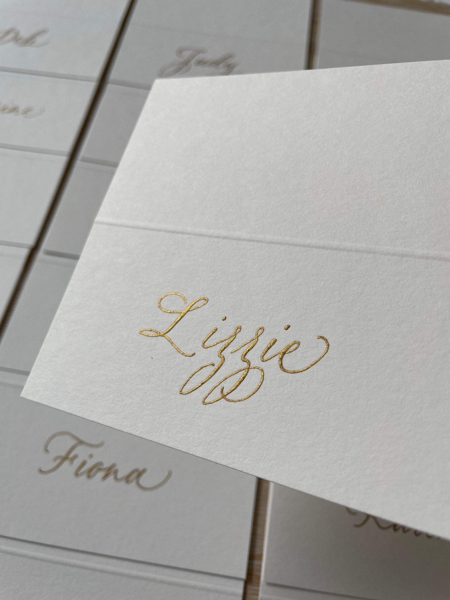calligraphy place card 5