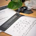 Pointed pen calligraphy workshop