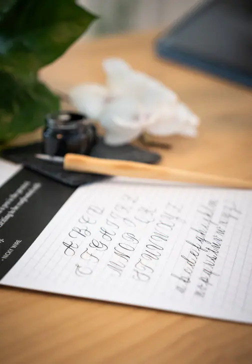 Pointed Pen Calligraphy Workshop - Sunshine Coast