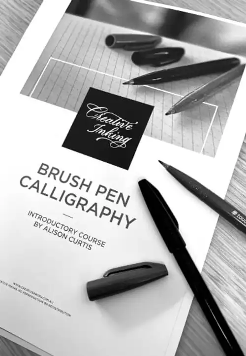 Private Brush Pen Calligraphy Workshop