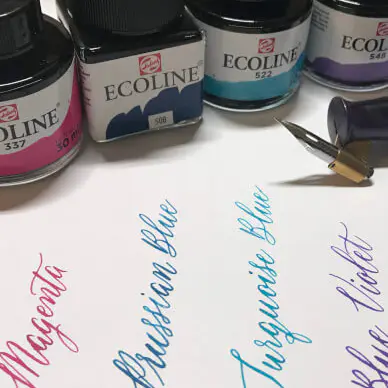 Private Pointed Pen Calligraphy Workshop