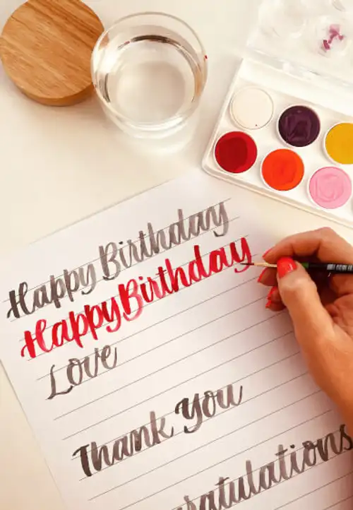 Watercolour Calligraphy Workshop